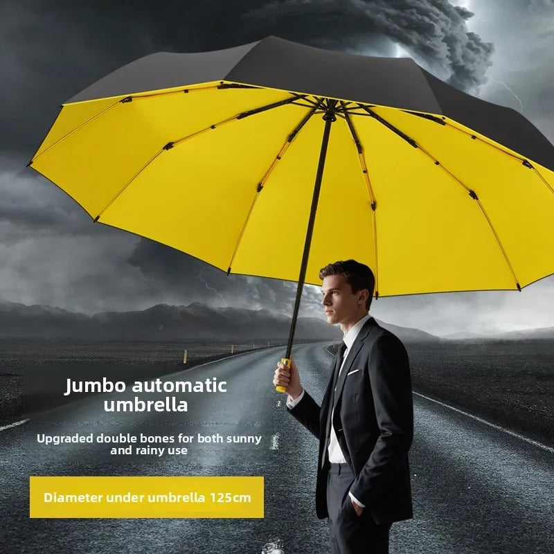 StormShield Max™ 125CM Double-Layer Umbrella